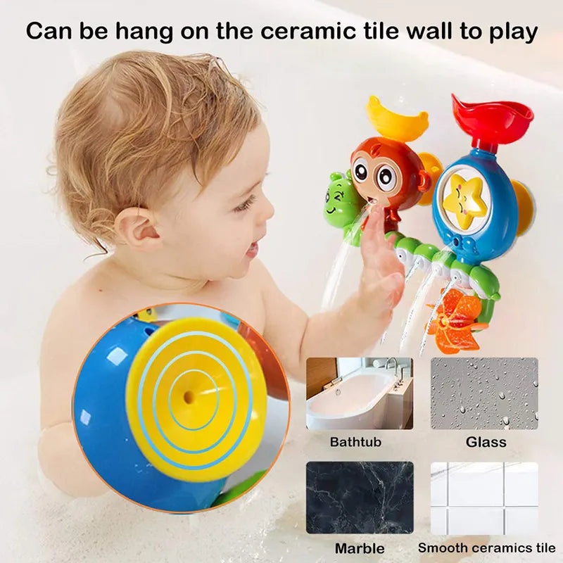 Colorful Animal Bath Water Toy