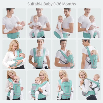 Comfortable 3-in-1 Baby Sling Carrier