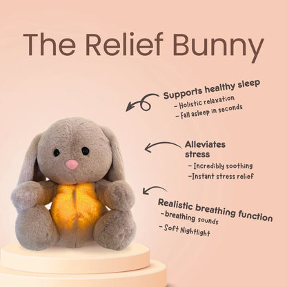 Cute Rabbit Soft Toy for Baby Relaxation