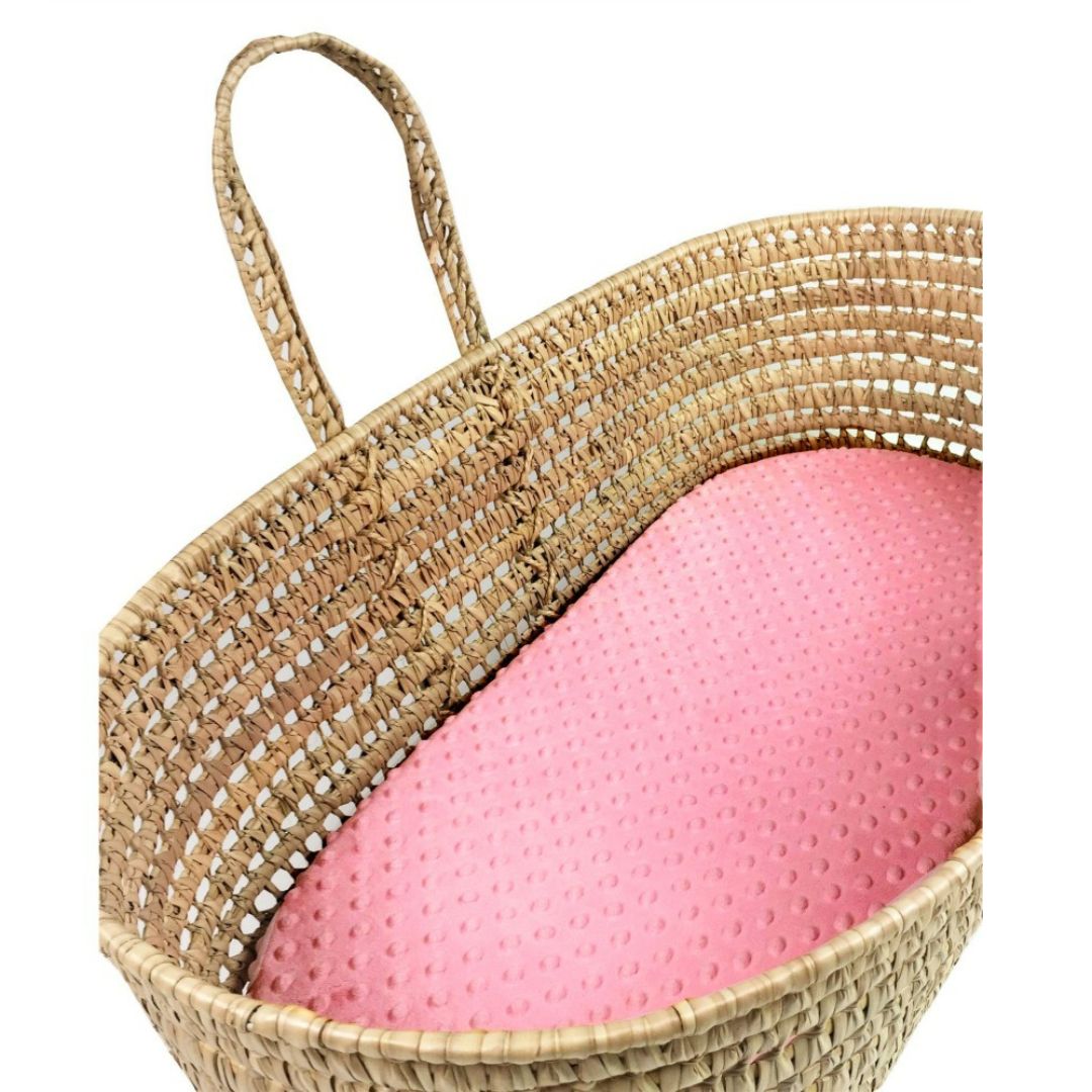 Comfy Moses Basket Pad Cover