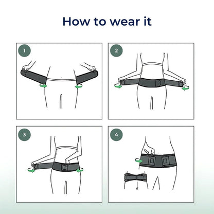 Comfortable Lower Back Support Belt for Pain Relief