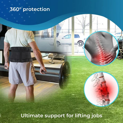 Comfort Back Support Brace for Lower Back Pain Relief