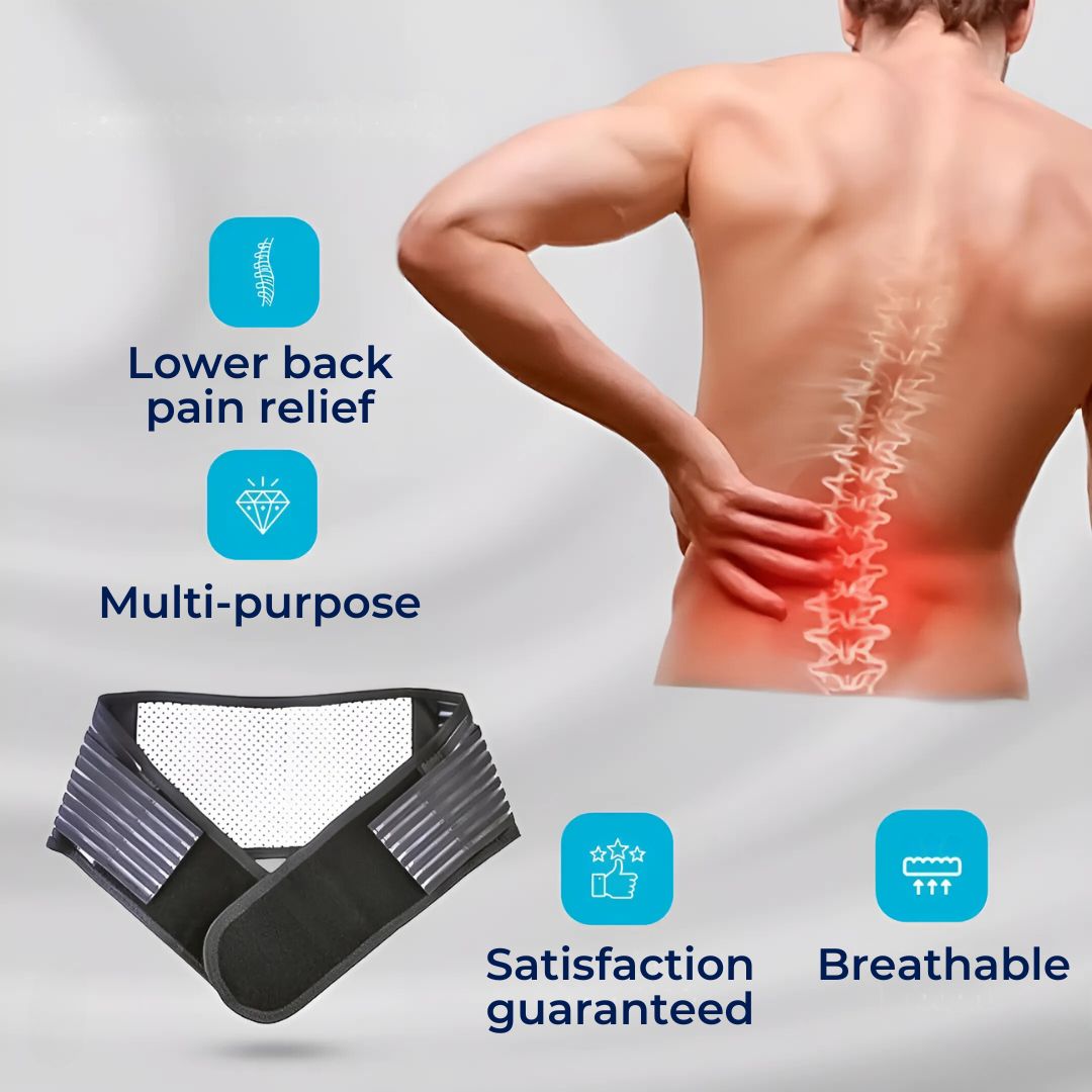 Comfort Back Support Brace for Lower Back Pain Relief