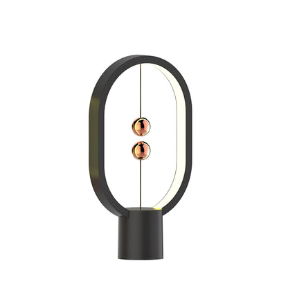 Slim Modern LED Desk Lamp with USB Charger