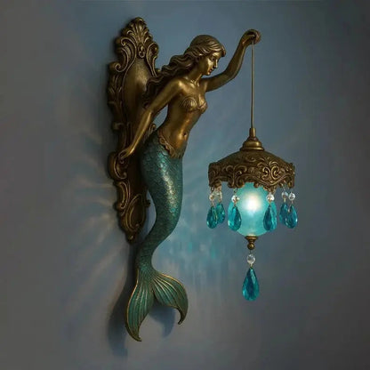 Beautiful Coastal Mermaid Wall Lamp - Befez