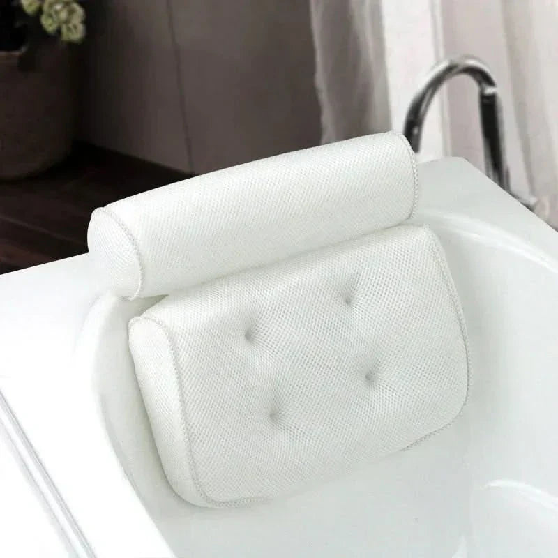 Comfortable Bath Pillow for Neck and Head Support