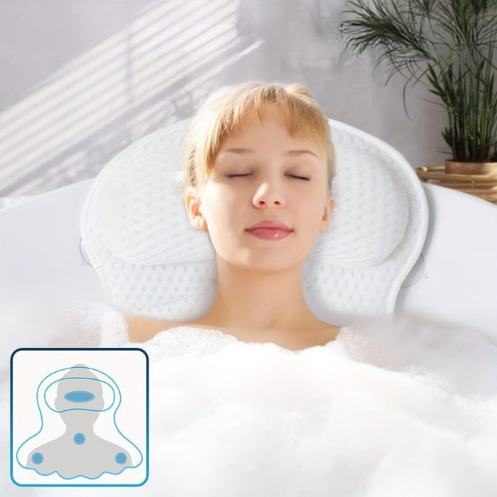 Comfortable Bath Pillow Spa Support Cushion