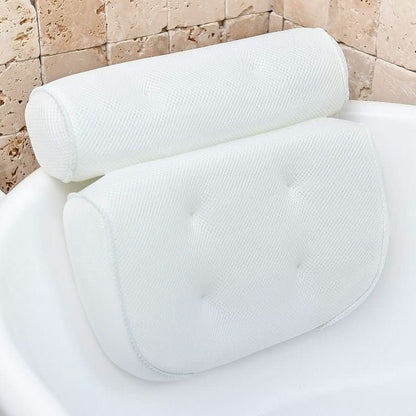 Comfortable Bath Pillow for Neck and Head Support