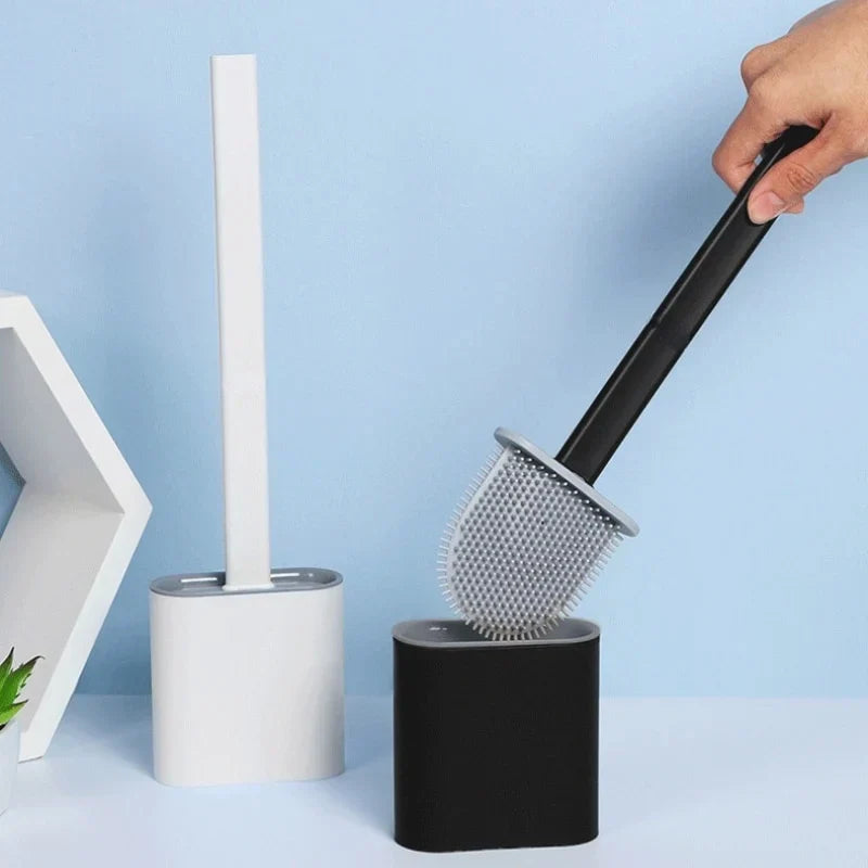 Soft Bristle Toilet Brush for Easy Cleaning