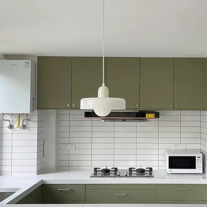 Vibrant Glass Hanging Lamp in Modern Style