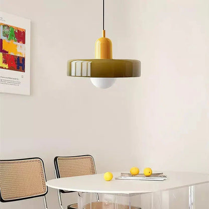 Befez | Vibrant Stained Glass Hanging Lamp for Home Decor