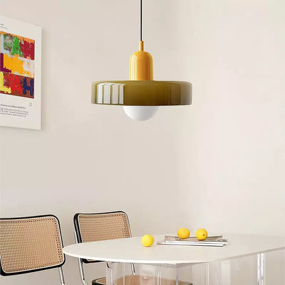 Stylish Glass Pendant Lamp for Modern Dining Rooms