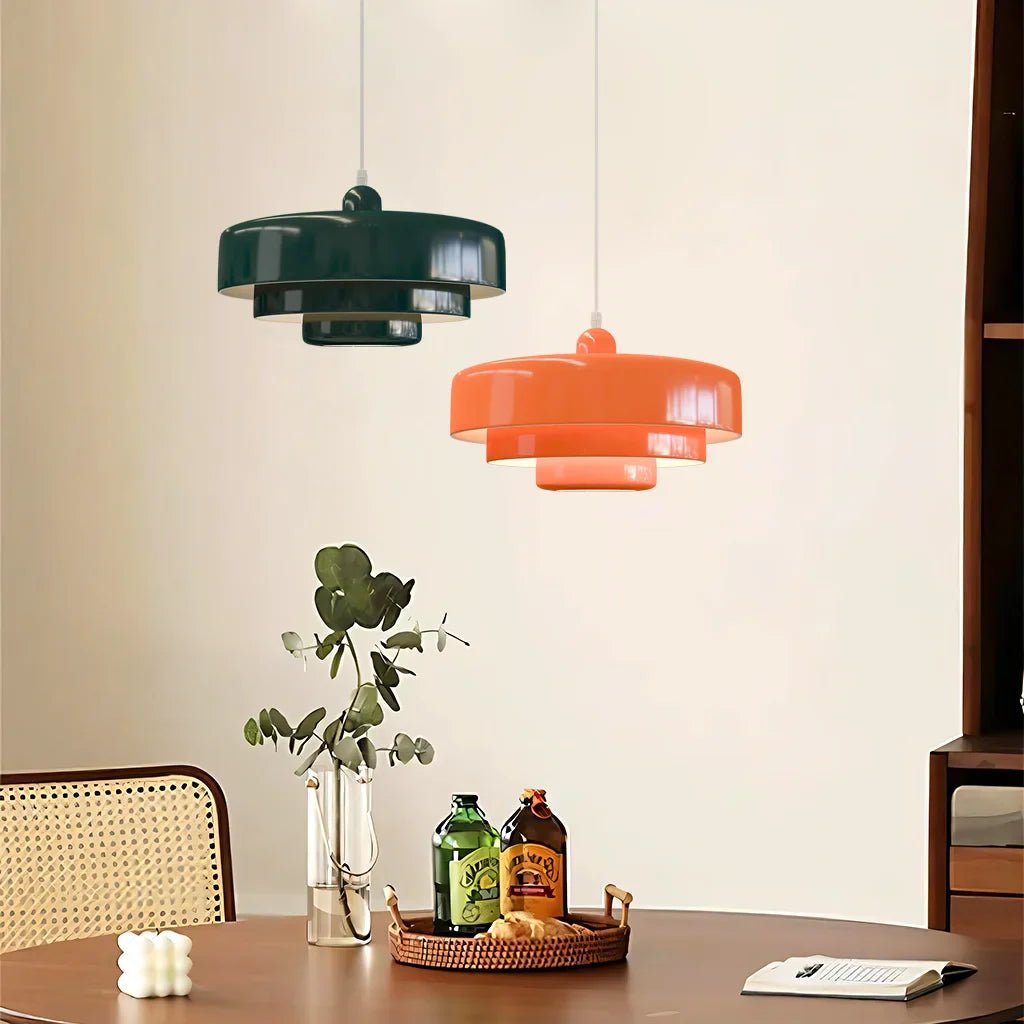 Beautiful 3-Tier Pendant Light in Pastel Colors