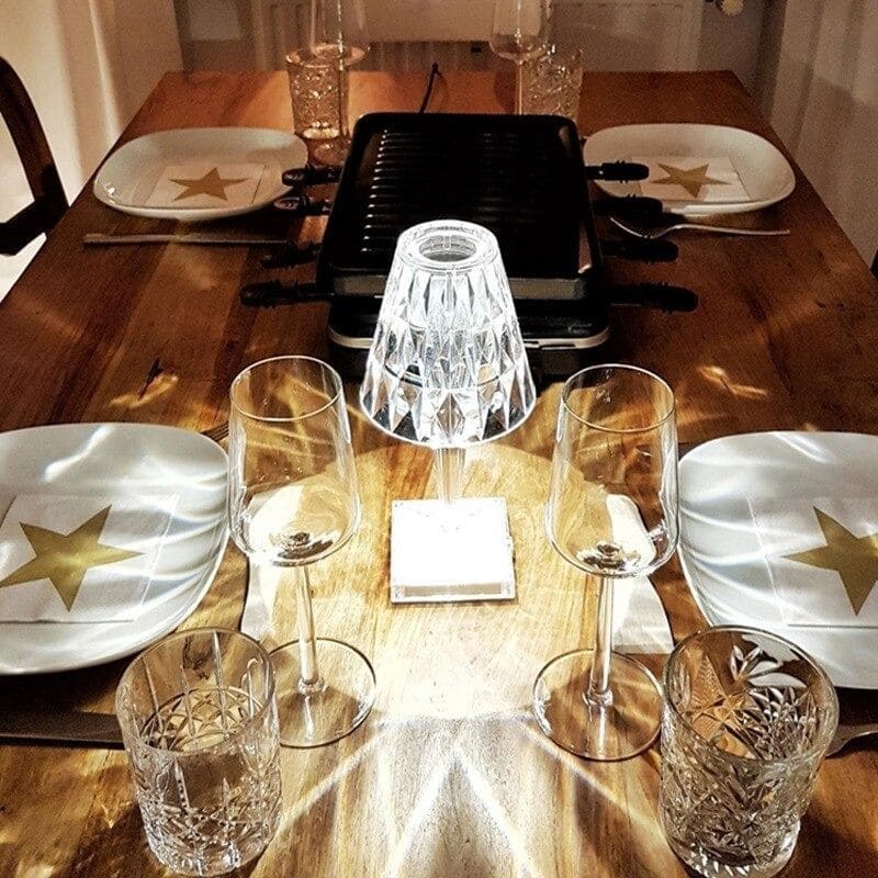 Luxurious Glass Table Lamp for Home Decor - Befez