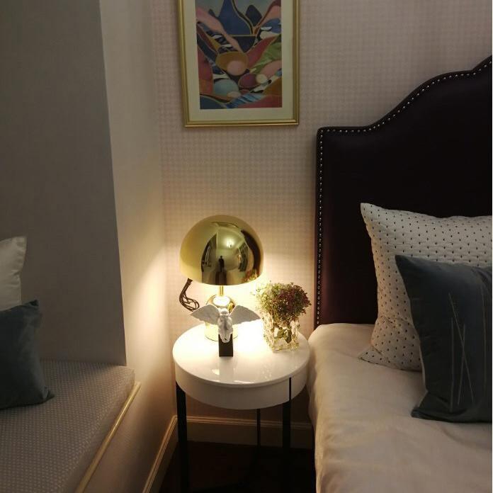 Befez Modern Home Clock Lamp