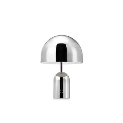 Compact Desk Lamp with Silver Chrome Finish - Befez
