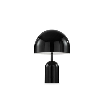 Compact Desk Lamp with Silver Chrome Finish