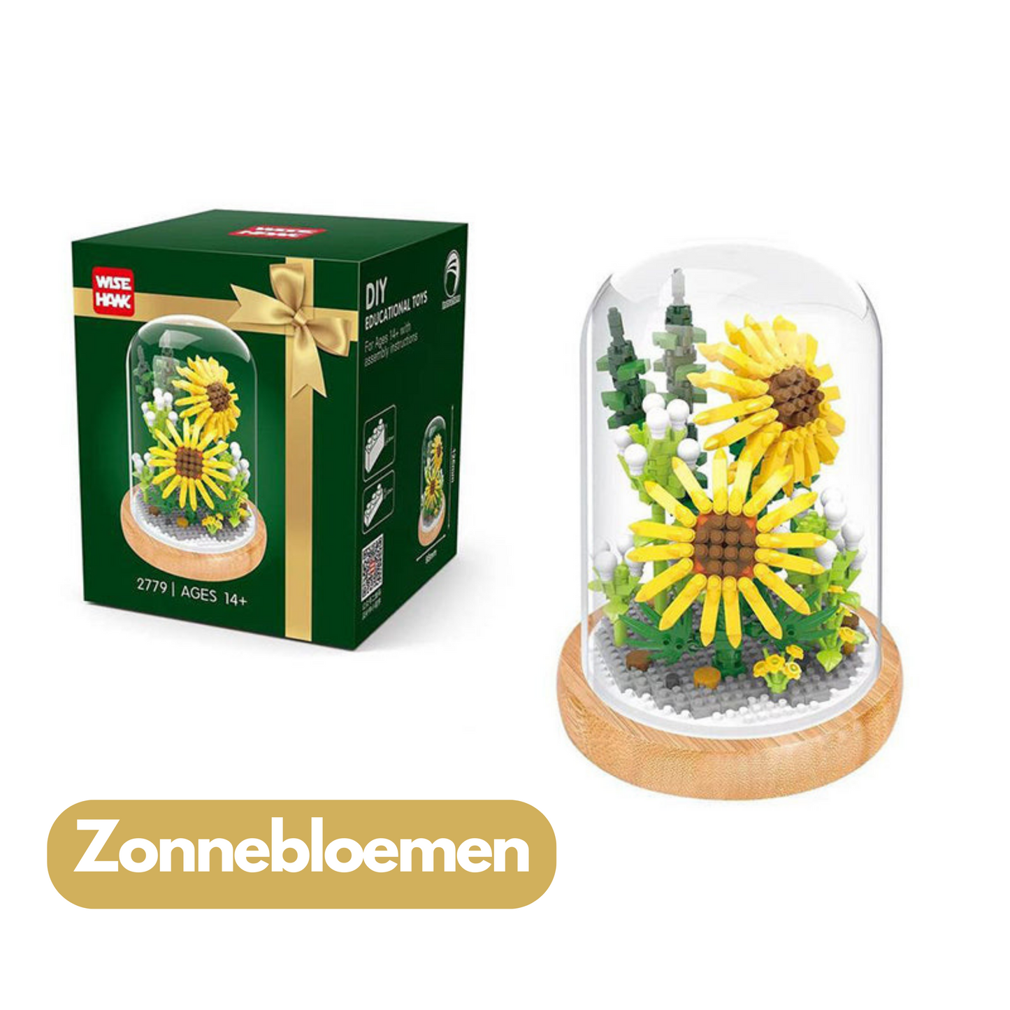 Beautiful DIY Flower Brick Kit