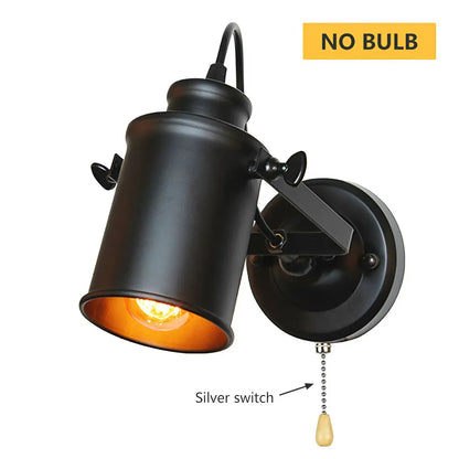 Retro Metal Bracket Wall Light