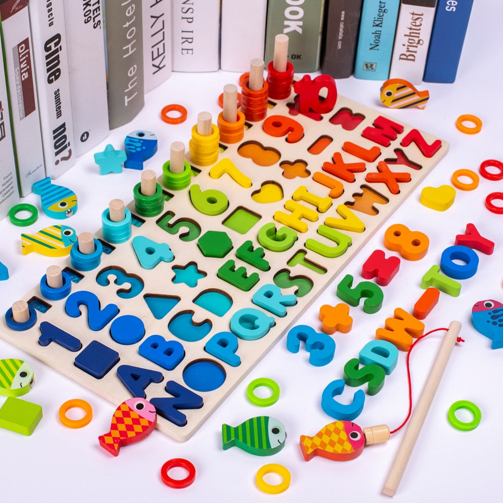 Natural Learning Activity Table for Kids - Befez