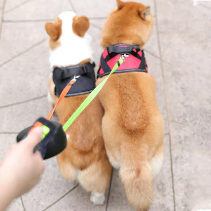 Easy Walk Dog Leash with Tangle Free Design