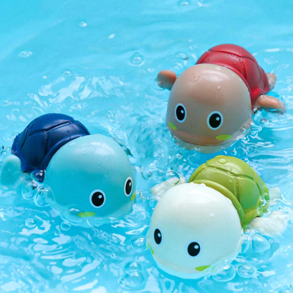 Fun Floating Wind-Up Bath Turtles - Befez