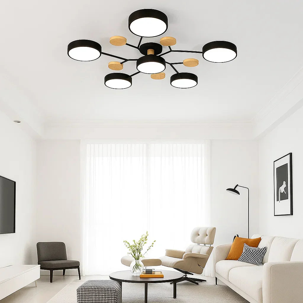 Sleek LED Ceiling Flush Mount Light Fixture