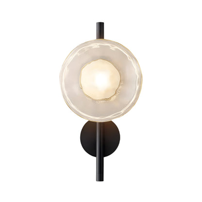 Round Glass Modern Wall Light