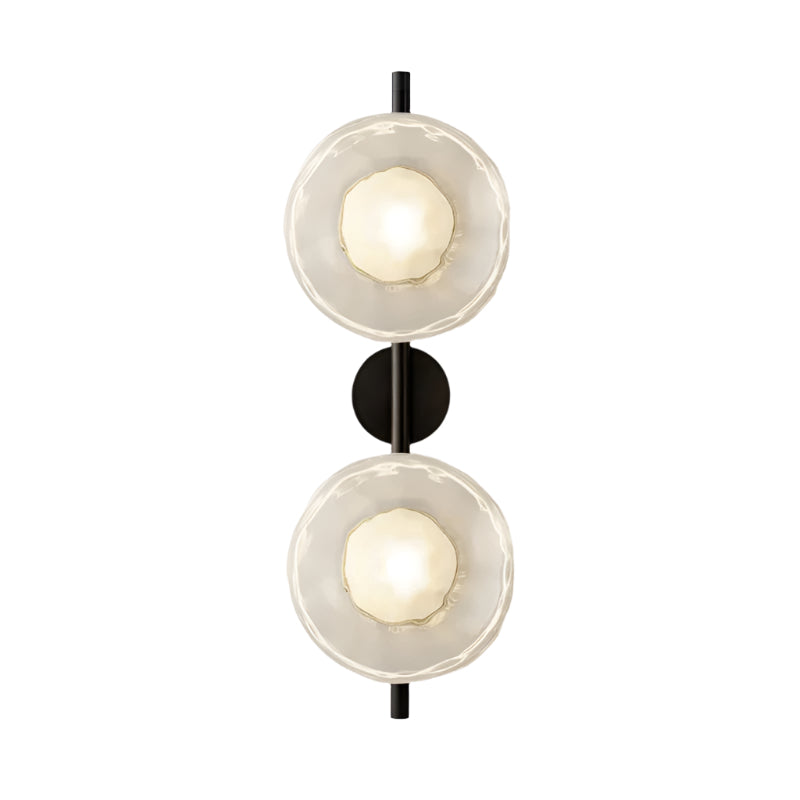 Round Glass Modern Wall Light