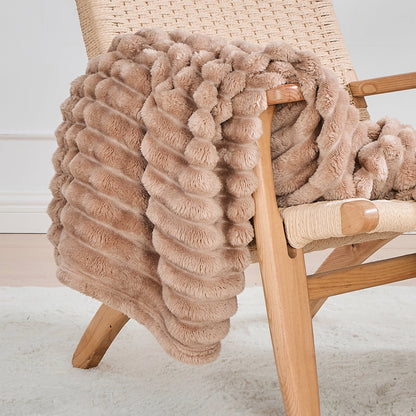 Soft Plush Fleece Blanket Twin Set