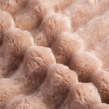 Soft Plush Fleece Blanket Twin Set