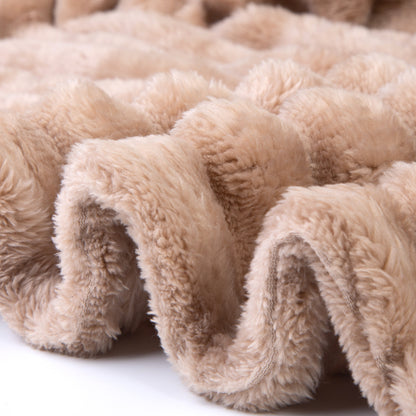 Soft Plush Fleece Blanket Twin Set