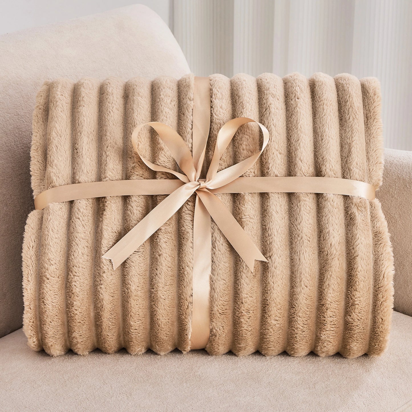 Soft Plush Fleece Blanket Twin Set