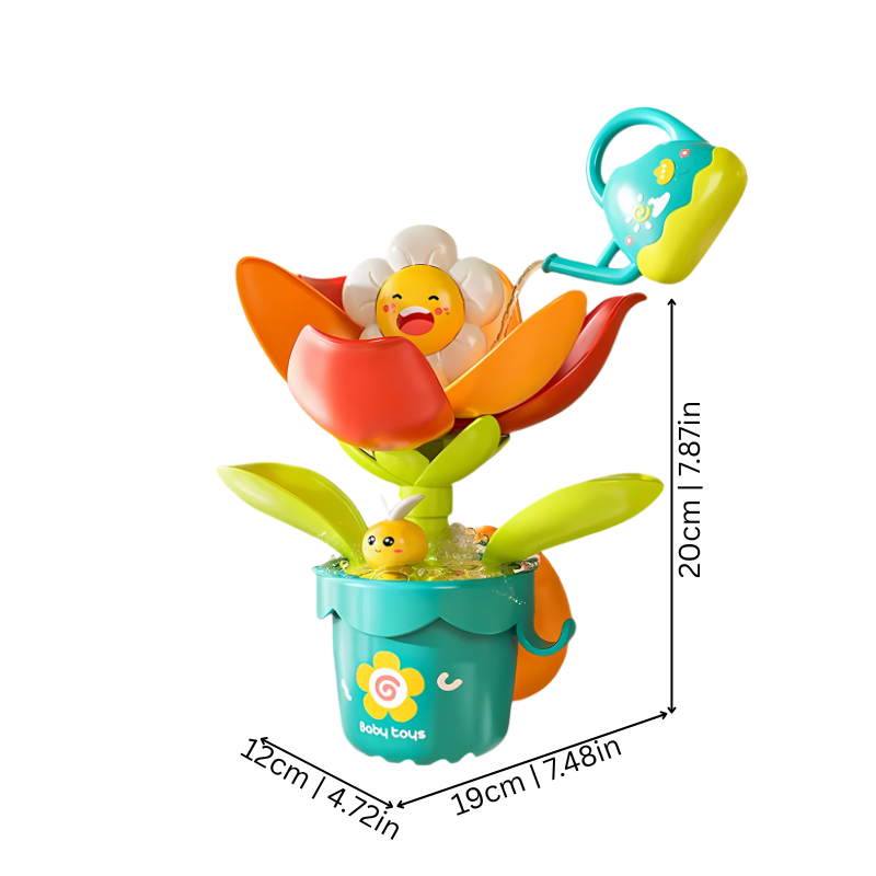 Colorful Artificial Flower Pot