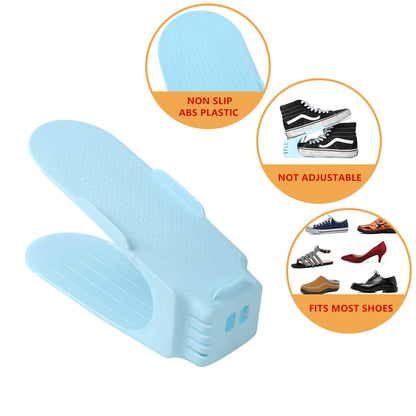 Space Saving 4 Piece Shoe Organizer