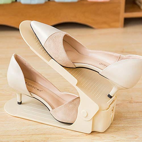 Space Saving 4 Piece Shoe Organizer