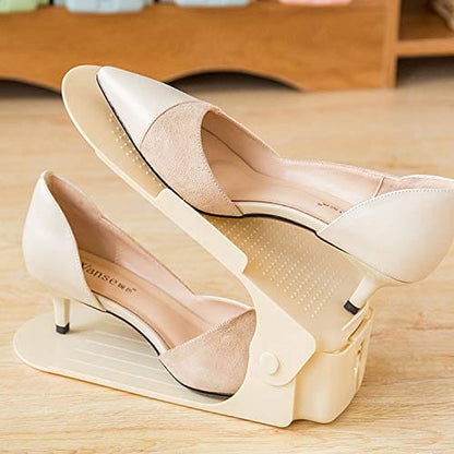 Space Saving 4 Piece Shoe Organizer