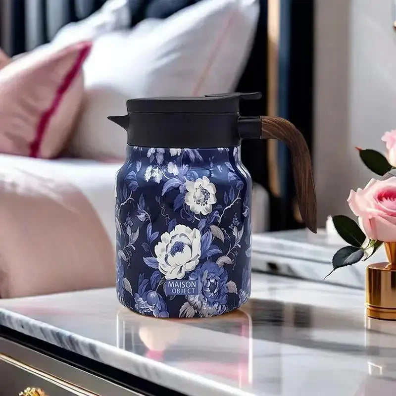 Classic Floral Tea Infuser Teapot 1000ml