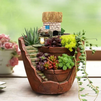 Stylish Planter for Small Plants and Herbs