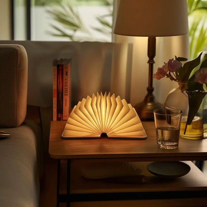 Unique Book Style LED Desk Lamp