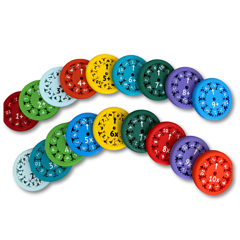 Fun Math Spin Toy