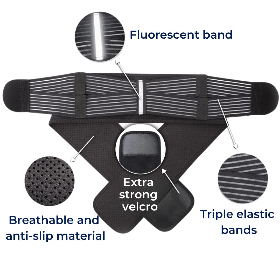Supportive Pelvic Correction Belt for Back Pain Relief