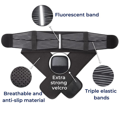Supportive Pelvic Correction Belt for Back Pain Relief