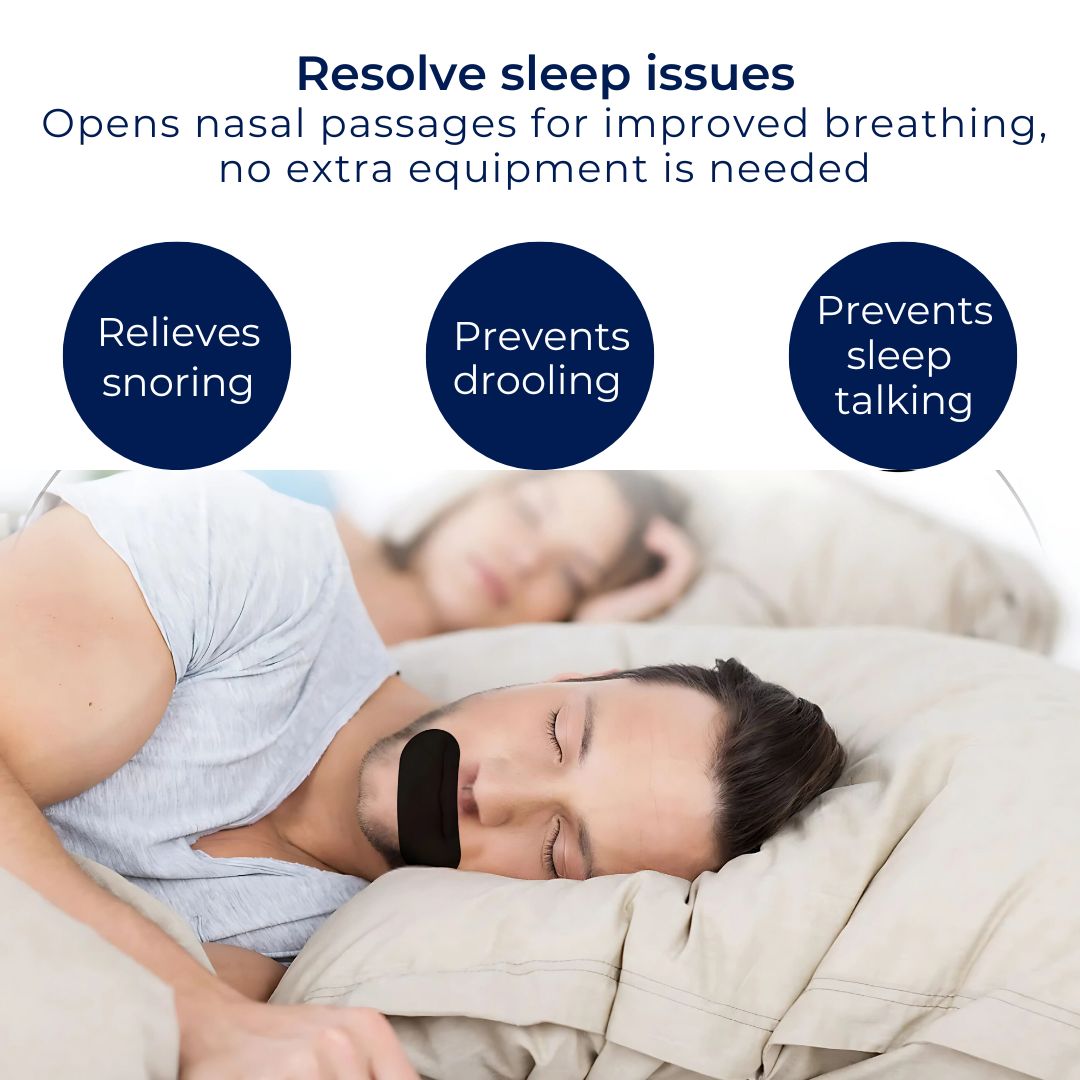 Stop Snoring Mouth Tape for Better Sleep