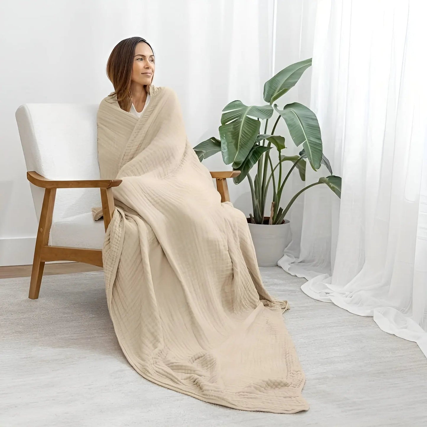 Soft Cotton Blanket for All Seasons