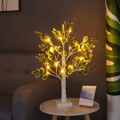 Stylish Tree Shaped Desk Lamp with Soft LED Light