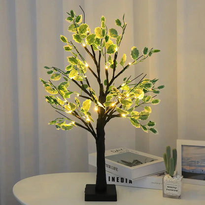 Stylish Tree Shaped Desk Lamp with Soft LED Light