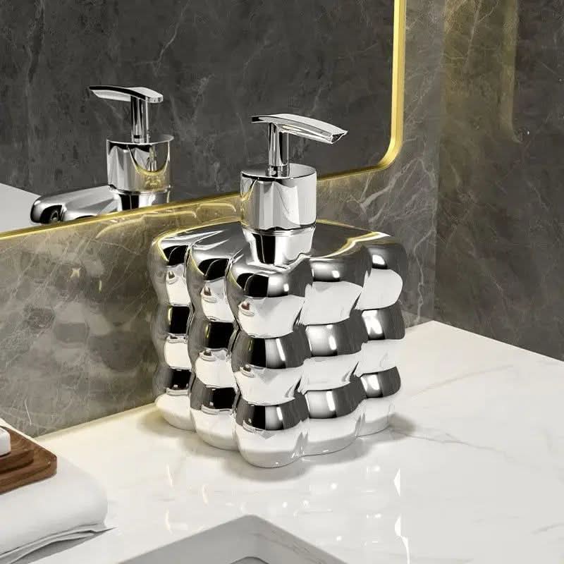Colorful Ceramic Soap Dispenser for Bathroom and Kitchen