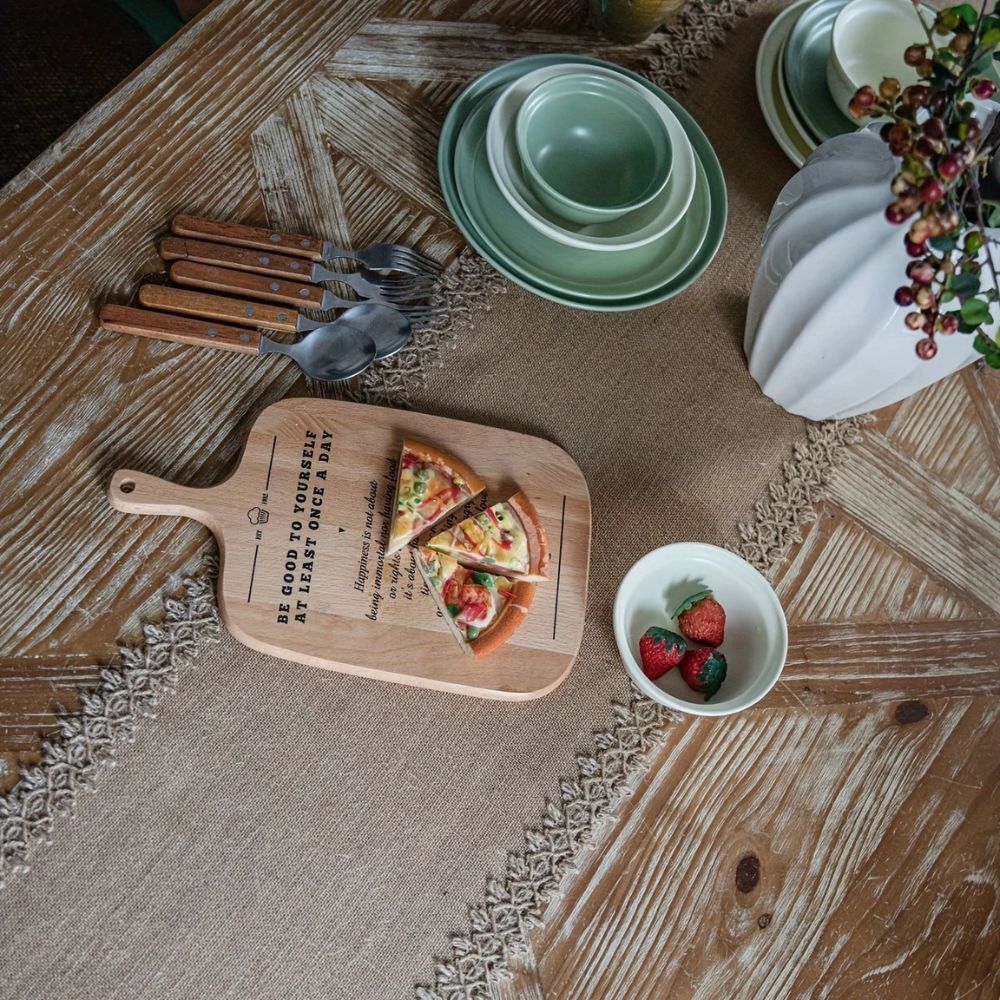 Rustic Natural Jute Table Runner
