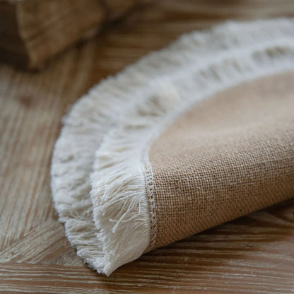 Rustic Natural Jute Table Runner